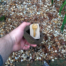 Load image into Gallery viewer, Garden Stone Hide a Spare Key Fake Rock Camouflage Stone Diversion Looks Like Real Stone Safe for Outdoor Yard Geocaching