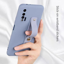 Load image into Gallery viewer, Universal Wrist Band Phone Holder For iPhone Finger Grip Mobile Phone Stand for samsung xiaomi Push Back Sticked Socket Bracket