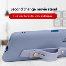 Load image into Gallery viewer, Universal Wrist Band Phone Holder For iPhone Finger Grip Mobile Phone Stand for samsung xiaomi Push Back Sticked Socket Bracket