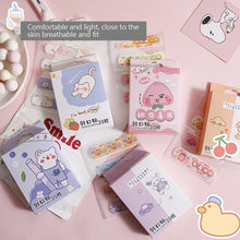Load image into Gallery viewer, 20pcs/box Cartoon Kids Bandages Adhesive Bandages Wound Plaster First Aid Hemostasis Band Aid Sterile Stickers