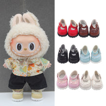 Load image into Gallery viewer, For LABUBU Leather Shoes Suitable for 17cm Cotton Dolls Shoes Boots Toys Casual Sports Shoes Dolls Accessories DIY Doll Toys