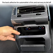 Load image into Gallery viewer, Car Rear Air Conditioning Outlet Vent Cover Trim Sticker Accessories Carbon Fiber Patten ABS Style For BMW 5 Series i5 530Li 2024