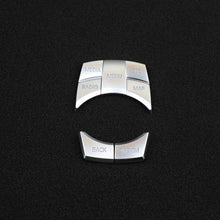 Load image into Gallery viewer, Car Steering Wheel Air Conditioning Button Central Control Multimedia Handbrake Button Ignition Engine Start Covers Ignition Engine Start Warning Light Buttons Decorstion Cover Trim Sticker For BMW 5 Series