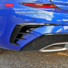 Load image into Gallery viewer, 2Pcs Car Rear Bumper Spoiler Flank Tail Wind Knife Sport Decoration for BMW 3 Series 320li 325li