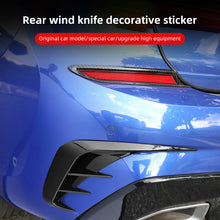 Load image into Gallery viewer, 2Pcs Car Rear Bumper Spoiler Flank Tail Wind Knife Sport Decoration for BMW 3 Series 320li 325li