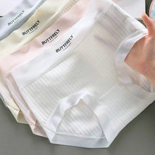 Load image into Gallery viewer, Women's Panties Cotton Seamless Sports Underwear Female Solid Color Briefs Cozy Lingerie Intimate Underpants