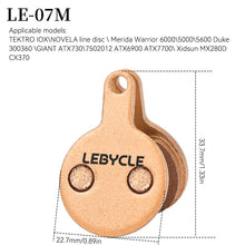 Load image into Gallery viewer, Full Metal Bike Brake Pads For MT200 M8000 M785 G03TI G04TI Guide Code DB1 BB5 CR MT2 MT4 R1 Bicycle Disc Brake