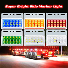 Load image into Gallery viewer, 24V LED Truck Side Marker Light Clearance Lamp Tail Light Signal Light Trailer Tractor Lorry Warning Parking Lamp