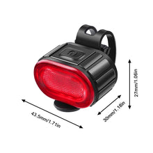 Load image into Gallery viewer, Cycling Bicycle Front Rear Light Set Taillight Headlight Bicycle Lights MTB Waterproof Safety Warning Light LED USB Rechargeable