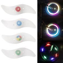 Load image into Gallery viewer, 3 Lighting Mode LED Bicycle Wheel Spoke Light with Battery Waterproof Color Bike Safety Warning Light Cycling Light Bicycle Accessories