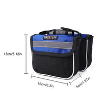 Load image into Gallery viewer, Bike Frame Bag Front Frame Tube Bag Large Capacity Storage Bag MTB Road Bike Bag Cycling Accessories