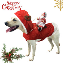 Load image into Gallery viewer, Christmas Pet Clothes Medium Dogs Santa Costume Kitten Puppy Outfit Warm Pet Dog Clothes Clothing Accessories