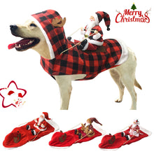 Load image into Gallery viewer, Christmas Pet Clothes Medium Dogs Santa Costume Kitten Puppy Outfit Warm Pet Dog Clothes Clothing Accessories