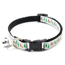 Load image into Gallery viewer, Christmas Adjustable Pet Cat Collar Bell Collar Kitten Necklace Pet Collars for Small Dog Necklace Party Photo Props