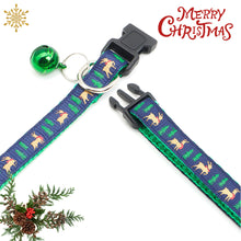 Load image into Gallery viewer, Christmas Adjustable Pet Cat Collar Bell Collar Kitten Necklace Pet Collars for Small Dog Necklace Party Photo Props