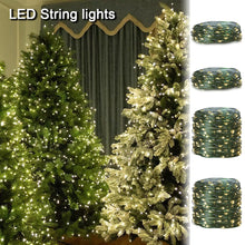 Load image into Gallery viewer, 10/20m Christmas Tree Decoration LED String Lights Battery USB String Lights with Remote Control Garland Holiday Home Party Decor Fairy Lights