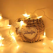 Load image into Gallery viewer, LED Flower Fiber Optic Fairy Lights Garland Battery Operated Twinkle String Light Copper Wire Lighting Wedding Christmas Decoration
