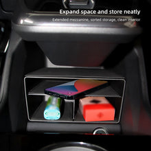 Load image into Gallery viewer, Car Interior Central Control Storage Box Door Armrest Organizer Box Water Cup Holder Mat Special for Audi Q5/Q4 Etron