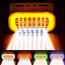 Load image into Gallery viewer, 24V Truck LED Side Marker Indicator Lamp Clearance Light Waterproof for Truck Trailer Tractor Bus Warning Lights