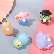 Load image into Gallery viewer, Cartoon Squeeze Puff Bubble Toy Animal Pinch Music Vent Decompression Decompression Doll Toy