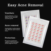 Load image into Gallery viewer, 24patches/sheet Cat Color Acne Patch PE Bag Containing Small Batch Covered Cartoon Acne Patch