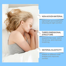 Load image into Gallery viewer, Anti-snoring Nasal Patch for Sleep Breathing Nasal Congestion Nasal Congestion Anti-snoring Nasal Patches