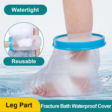 Load image into Gallery viewer, Fracture Bath Waterproof Foot Cover Wound Protective Cover Plaster Waterproof Foot Cover Wound Bath Aid After Injury