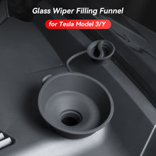Load image into Gallery viewer, Car Glass Wiper Filling Funnel Filler Leakproof Windshield Automotive Modification Accessories For Tesla Model 3 Y 2023