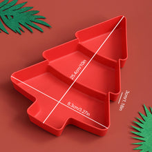 Load image into Gallery viewer, Christmas Tree Fruit Plate Marry Christmas Candy Snack Dish Party Decorations For Home Xmas Gifts Happy New Year