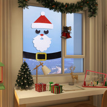 Load image into Gallery viewer, Christmas Decorations Non Woven Door Sticker Shop Window Glass Sticker Home Decoration Snowman Door Sticker