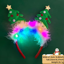 Load image into Gallery viewer, Christmas Headbands LED Reindeer Christmas Headbands Xmas Antler Headbands For Kids Women Christmas Party Supplies Costume Decoration