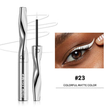 Load image into Gallery viewer, 24 Colors Fine Nib Colored Pearl Matte Liquid Eyeliner Waterproof Quick-drying Long-lasting Eyeliner Liquid Pen Eye Makeup