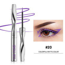 Load image into Gallery viewer, 24 Colors Fine Nib Colored Pearl Matte Liquid Eyeliner Waterproof Quick-drying Long-lasting Eyeliner Liquid Pen Eye Makeup