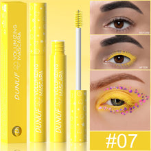 Load image into Gallery viewer, 8 Colors Mini Brush Head Colored Mascara Dense Slender Curled Non-clumping Long-lasting Mascara Eye Makeup Cosmetics