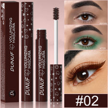 Load image into Gallery viewer, 8 Colors Mini Brush Head Colored Mascara Dense Slender Curled Non-clumping Long-lasting Mascara Eye Makeup Cosmetics