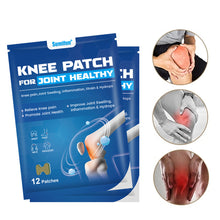 Load image into Gallery viewer, 12pcs/pack Knee Patch Relieving Knee Pain Improving Joint Swelling Promoting Joint Health Knee Joint Care Plaster Health Care