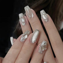 Load image into Gallery viewer, Nail Glitter Powder Universal Porcelain White Cat Eye Powder Versatile Fine Powder Nail Art Decoration Manicure Accessory
