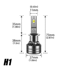 Load image into Gallery viewer, 6000K Car Headlight Light Canbus LED Lamp Headlight 9005/HB3 9006/HB4 H1 H7 H4 H11 For Car Fog Light Bulb