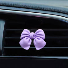 Load image into Gallery viewer, Car Interior Bow-knot Air Vent Freshener Perfume Clip Car Art Air Conditioning Clip Car Decoration Accessories Woman Gifts