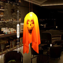 Load image into Gallery viewer, 2024 LED Glowing Hanging Ghost Party Halloween Decoration for Home Indoor Outdoor Haunted House Bar Hanging Horror Props with Lights