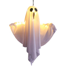 Load image into Gallery viewer, 2024 LED Glowing Hanging Ghost Party Halloween Decoration for Home Indoor Outdoor Haunted House Bar Hanging Horror Props with Lights