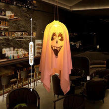 Load image into Gallery viewer, 2024 LED Glowing Hanging Ghost Party Halloween Decoration for Home Indoor Outdoor Haunted House Bar Hanging Horror Props with Lights
