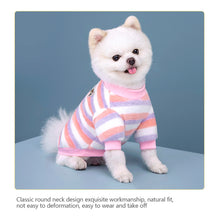 Load image into Gallery viewer, Rainbow Dog Clothes Warm Pet Vest Shirt Fleece Pet Dog Clothes for Dogs Clothing Pets Dogs Cat Tshirt Outfit Apparel Coats