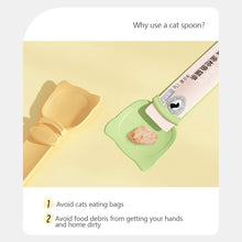Load image into Gallery viewer, Pet Feed Spoon Food Scoop Cat Strip Squeezer Feeder Dispenser Indoors Puppy Kitten Snack Liquid Food Scoop Kitty Pet Supplies