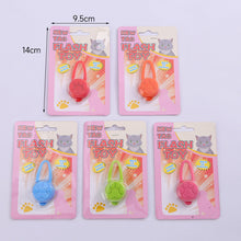 Load image into Gallery viewer, Pet Night Walking Warning Light Pendant Dog Puppy Led Silicone Glowing Collar Safety Flashing Pendant Outdoor Hiking Backpack Bag Lights