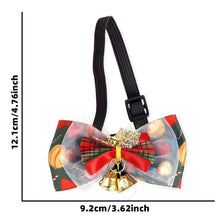 Load image into Gallery viewer, Christmas Pet Neckties Adjustable Dog Bow Ties Dog Grooming Accessories Pet Dog Bowties Collars Pet Supplies For Dogs