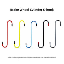 Load image into Gallery viewer, Car Brake Caliper Hooks Hangers with Rubber Tips Universal Tools Auto Brake Caliper for Brake Bearing Axle Suspension Work