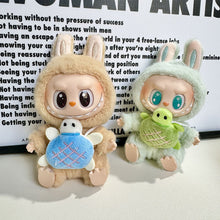 Load image into Gallery viewer, Keychain Doll Clothes Packpack Cartoon Animal Bags Turtle Lucky Bag Backpack Dolls Accessories Changing Dressing Game Toys