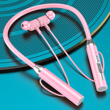 Load image into Gallery viewer, Wireless Headphones Bluetooth 5.0 Neckband Earphones Silicone Hifi 9D Stereo Sports Headset Halter Waterproof Magnetic Earbuds