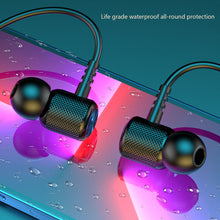 Load image into Gallery viewer, Wireless Headphones Bluetooth 5.0 Neckband Earphones Silicone Hifi 9D Stereo Sports Headset Halter Waterproof Magnetic Earbuds